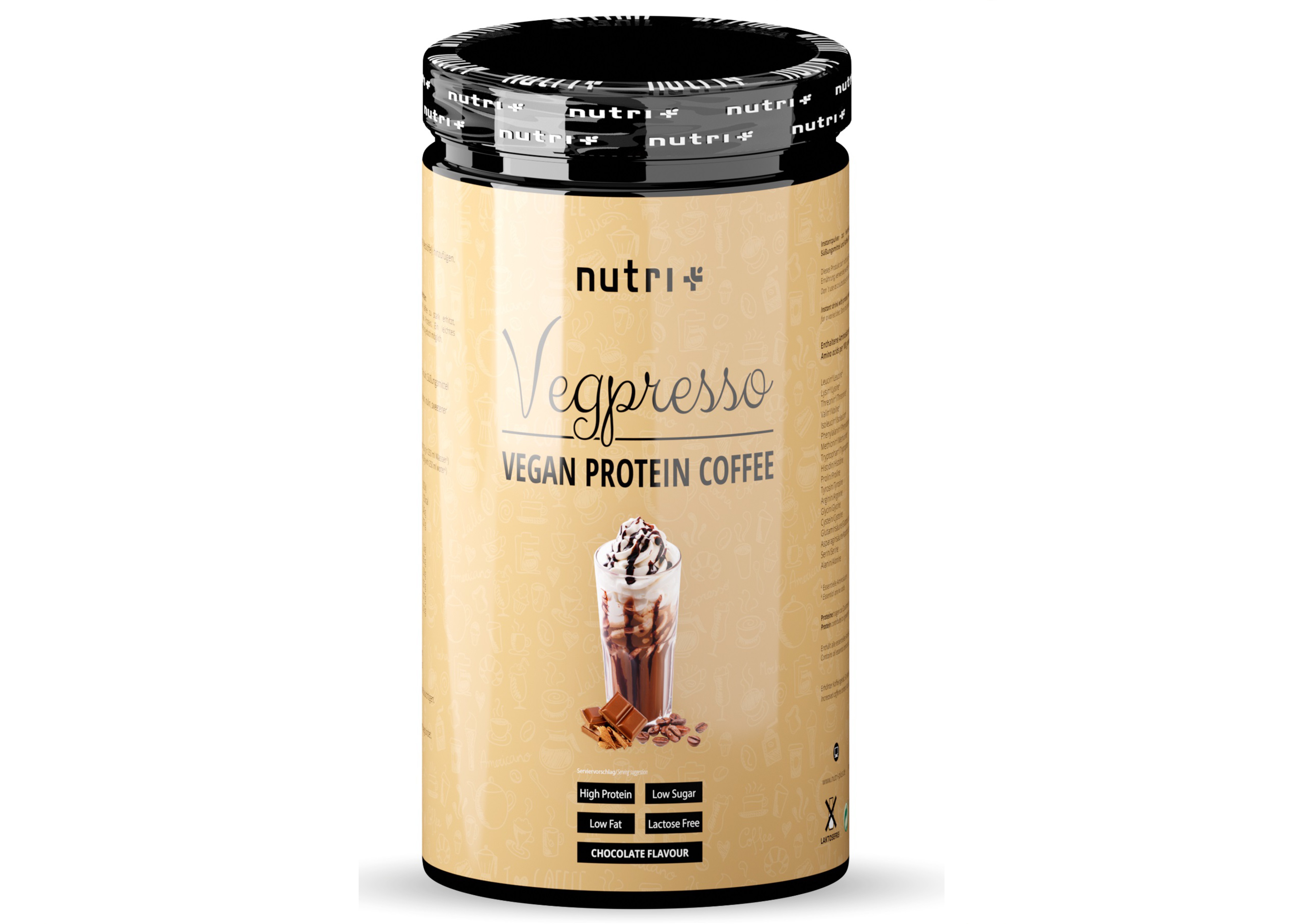 nutri+ Vegpresso Protein-Kaffee