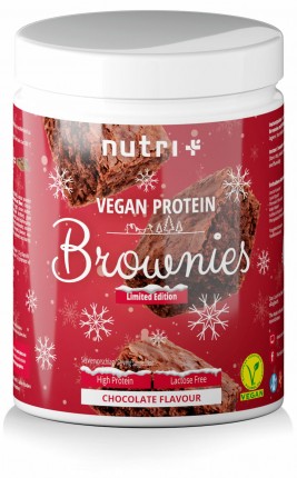 nutri+ Vegan Protein Brownies Chocolate-Brownie