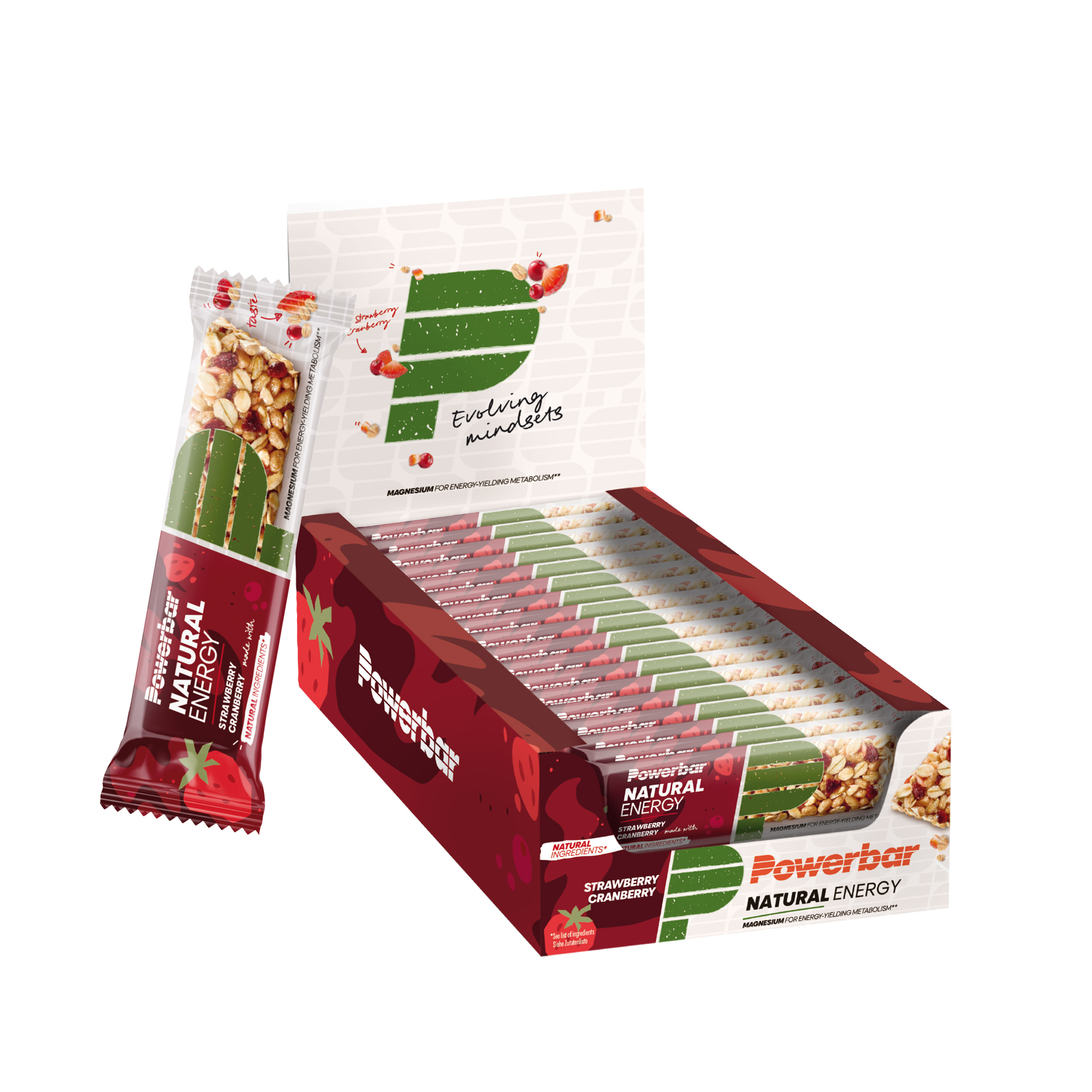 Powerbar Natural Energy Cereal Box (18 x 40g) 